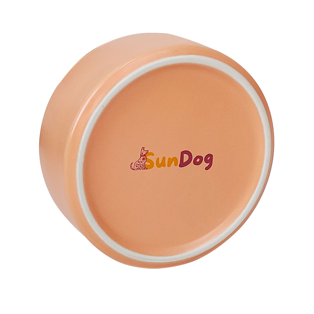 Single Ceramic Bowl with Stand